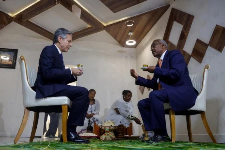 Blinken presses Ethiopia reconciliation, offers aid on post-war visit