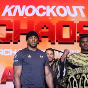 Joshua sees Ngannou fight as road to undisputed heavyweight shot