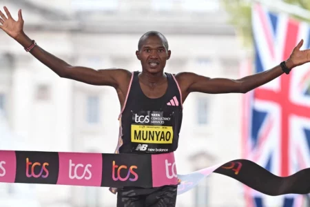 London Marathon winner Munyao in Kenya team for Paris Olympics